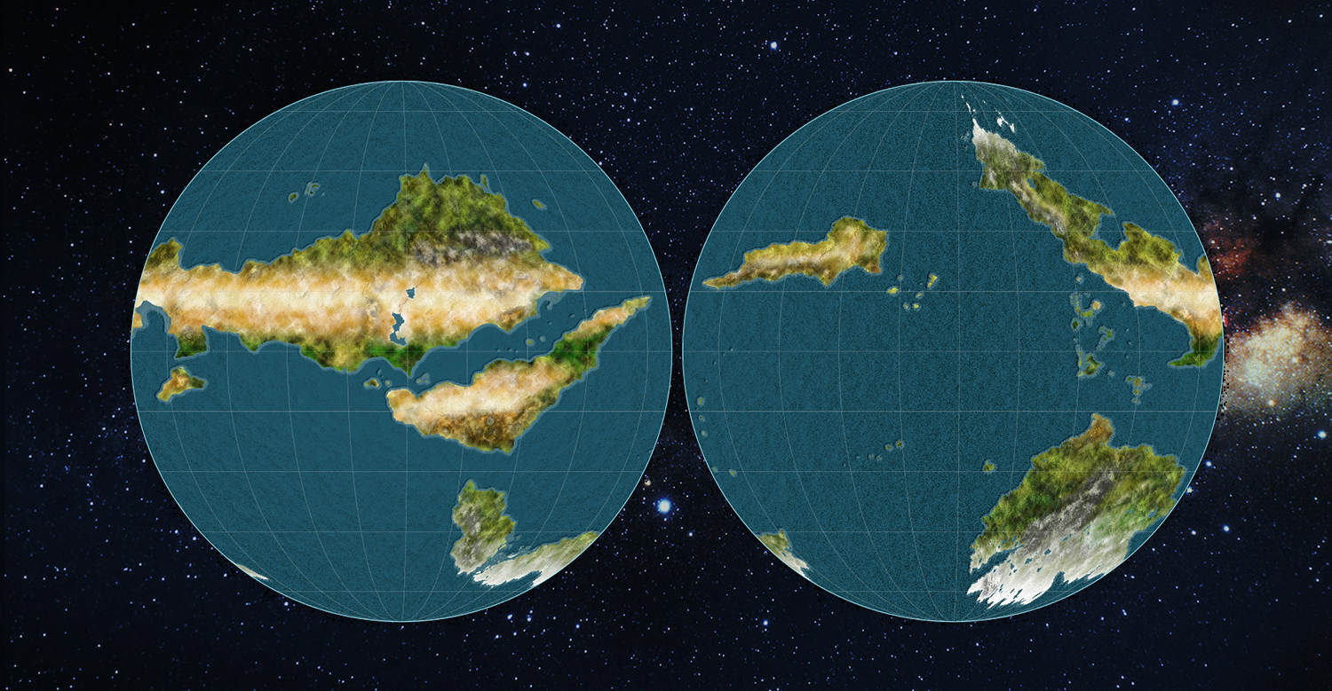ApianII 2 Hemisphere Projection